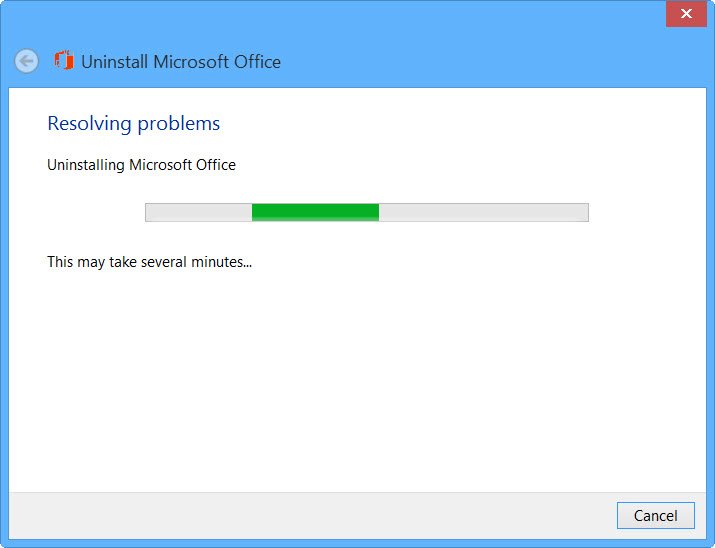 Fix It Microsoft Uninstall